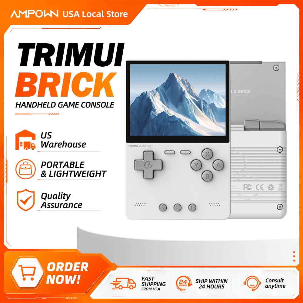 Retro Gaming Usb - TRIMUI BRICK Handheld Game Console 3.2''