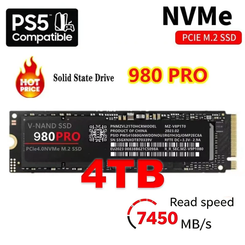 High Speed 980 PRO PCIe4.0 x4  - Samsung Ssd 980 Pro review and price