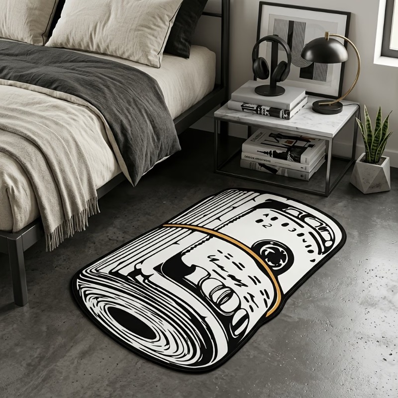 American Retro Rolled‑Up Money - Retro Gaming Rug review and price