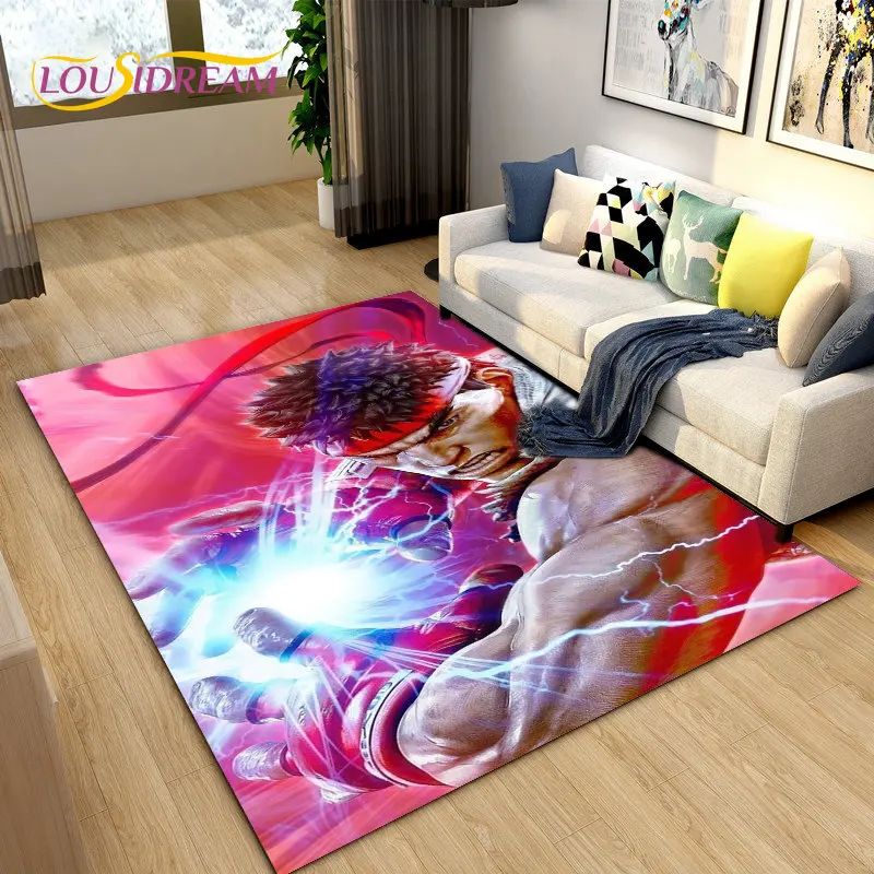 Retro Game Street Fighter Game - Retro Gaming Rug review and price