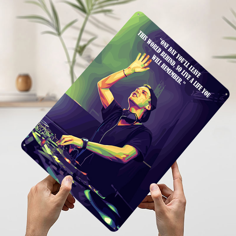 Avicii Quotes Printed Poster C - Retro Poster Gaming review and price