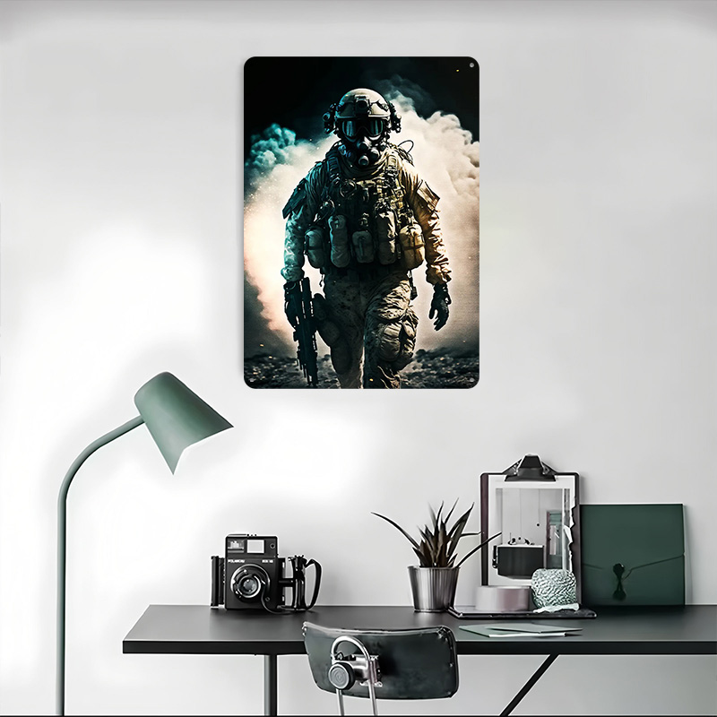 Troops Hunter Metal Poster Cus - Retro Poster Gaming review and price