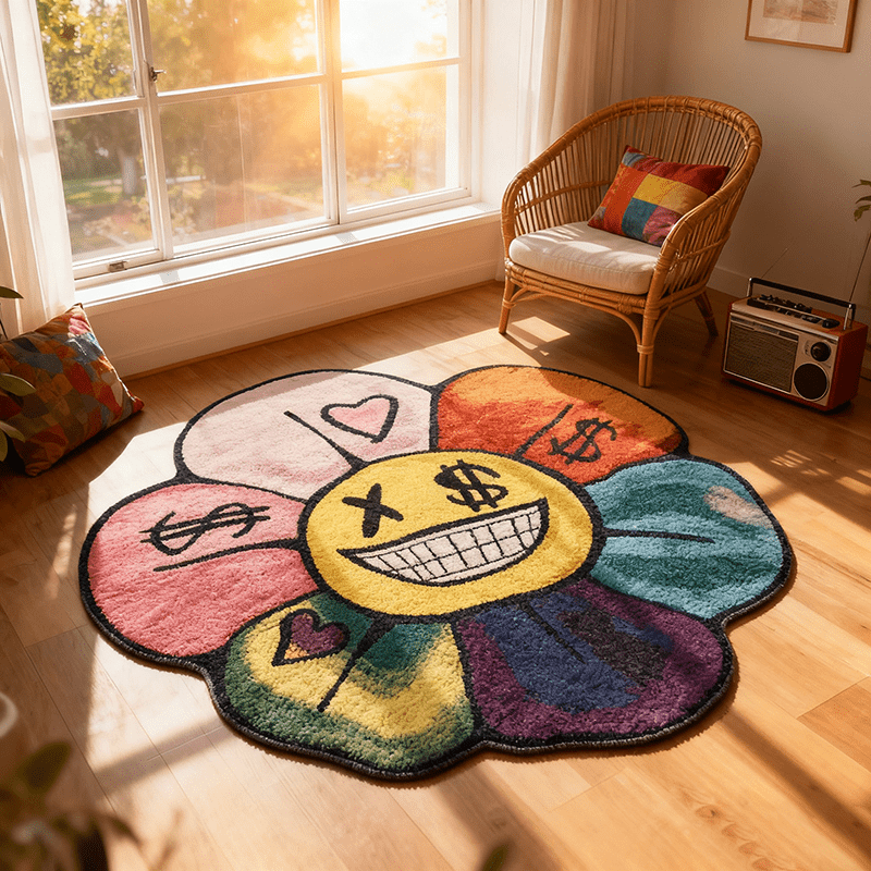 VIKAMA Color Dopamine Creative - Retro Gaming Rug review and price