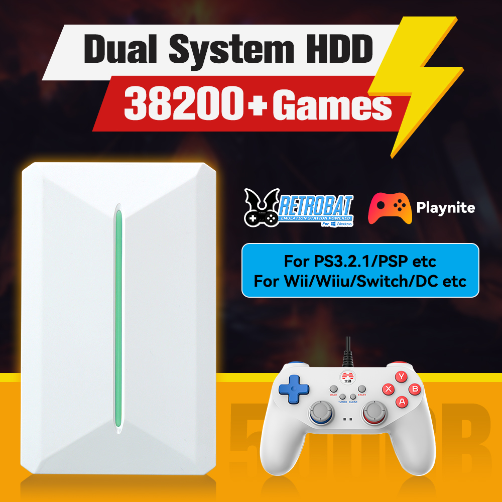 Retrobat＆Playnite System HDD R - Retro Gaming Emulator review and price