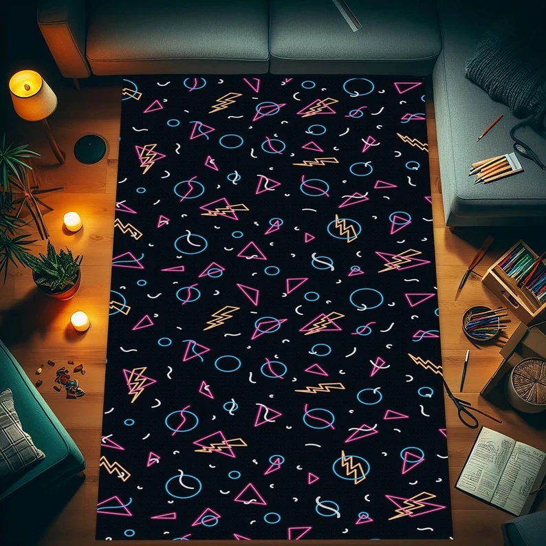 Arcade Machine Gamer Rug Retro - Retro Gaming Rug review and price