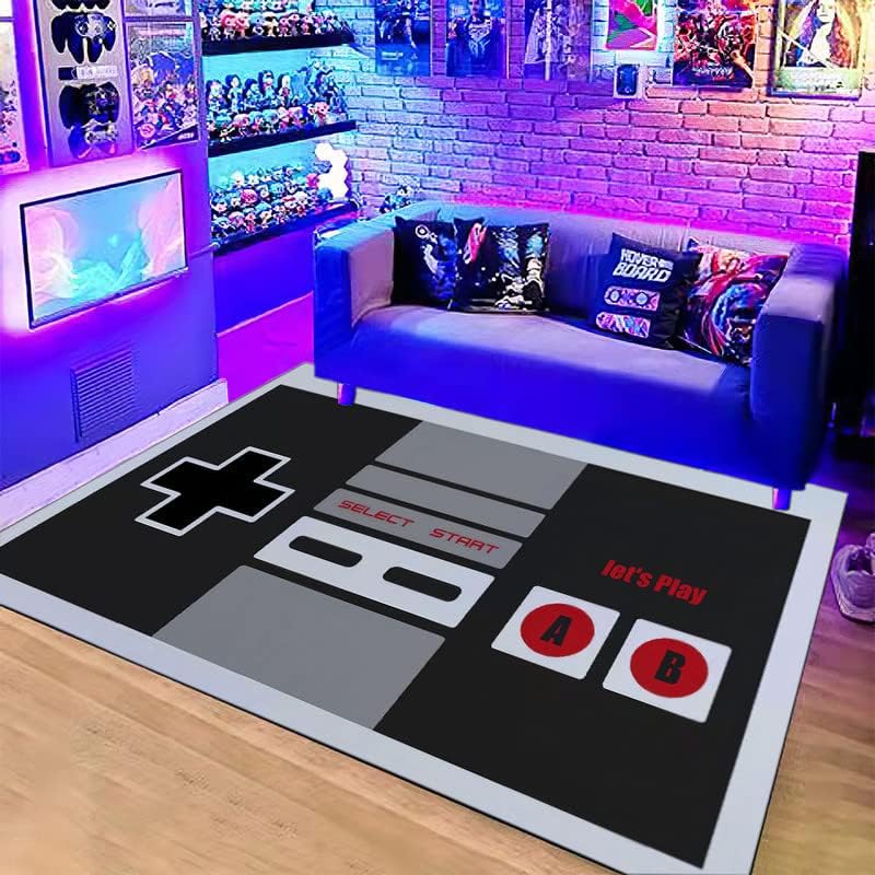 Vintage NES Controller Themed  - Retro Gaming Rug review and price