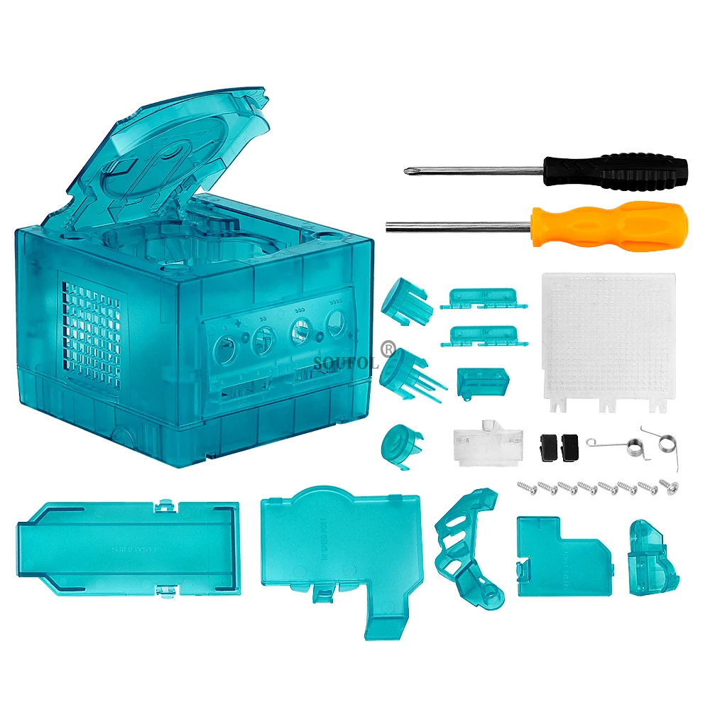 Ice Blue Replacement Case for  - Retro Handheld Console review and price