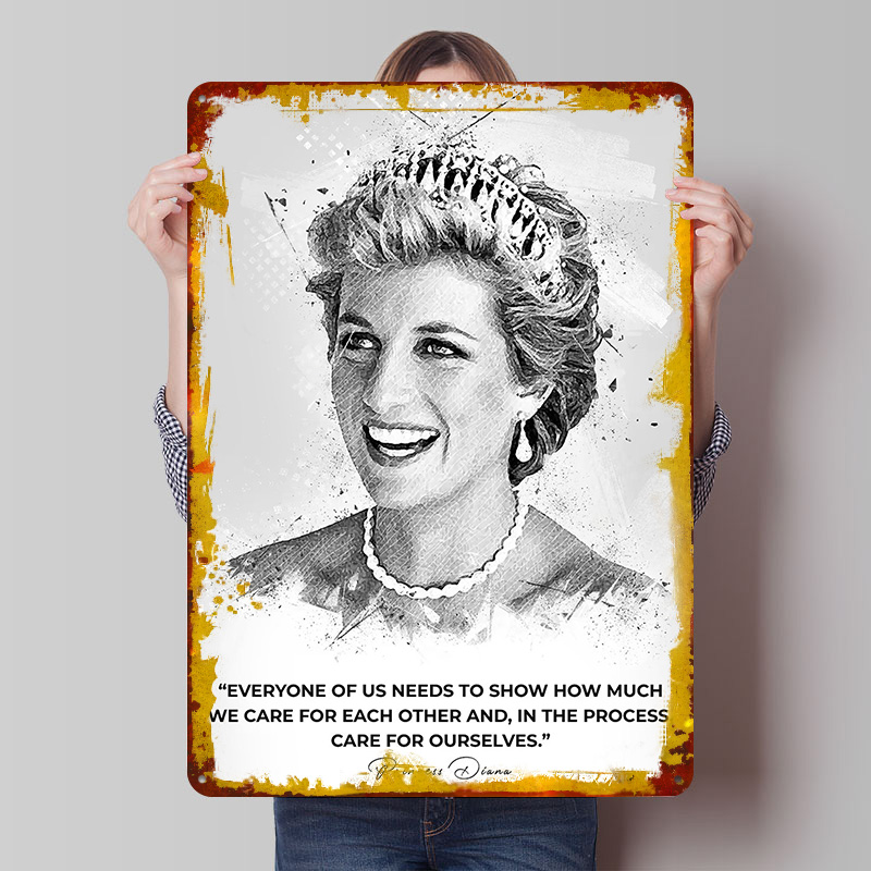Princess Diana Spencer Poster  - Retro Poster Gaming review and price