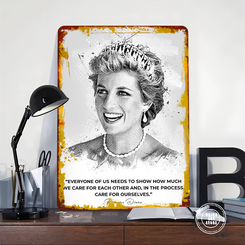 Princess Diana Spencer Poster  - Retro Poster Gaming review and price