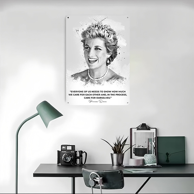 Princess Diana Spencer Poster  - Retro Poster Gaming review and price