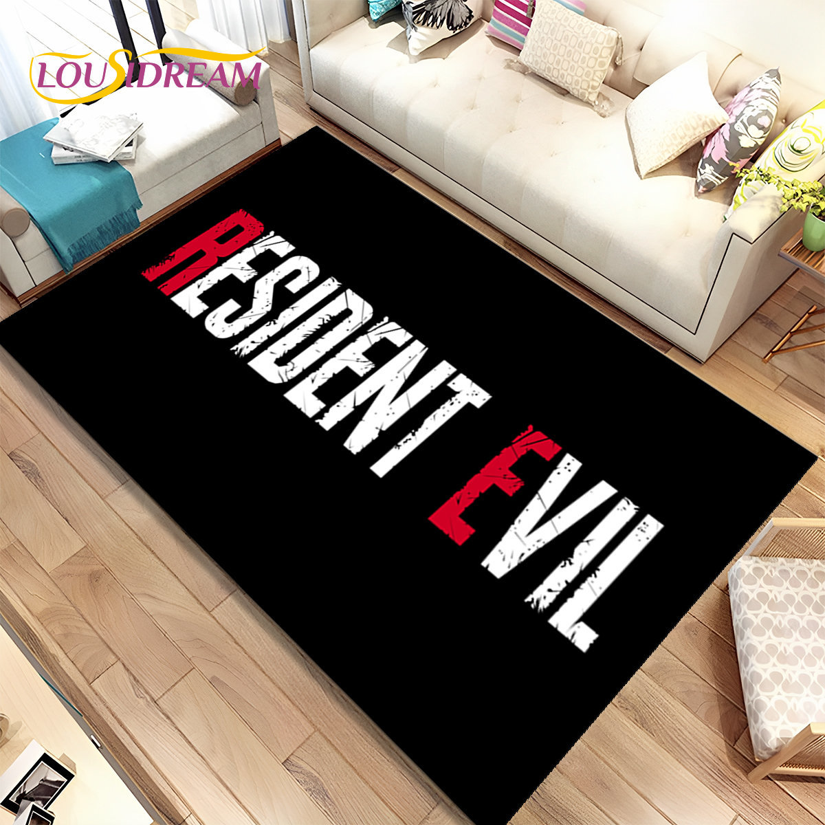 3D R-Resident Evil Games Gamer - Retro Gaming Rug review and price