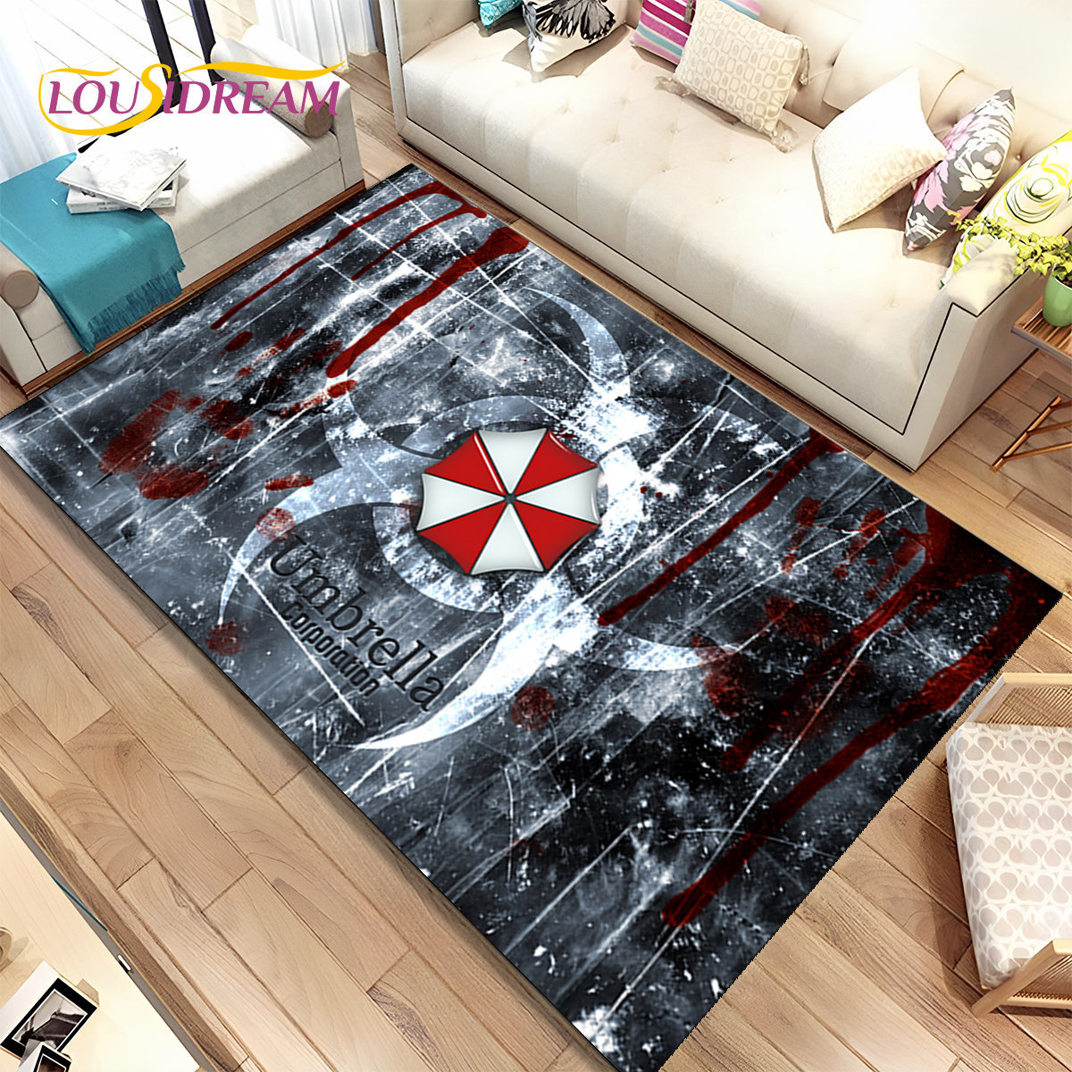 3D R-Resident Evil Games Gamer - Retro Gaming Rug review and price