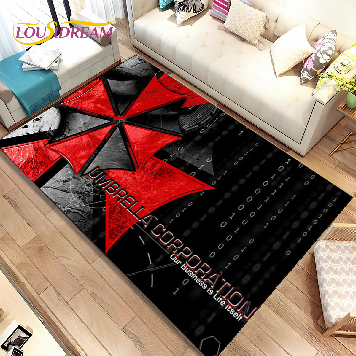 3D R-Resident Evil Games Gamer - Retro Gaming Rug review and price