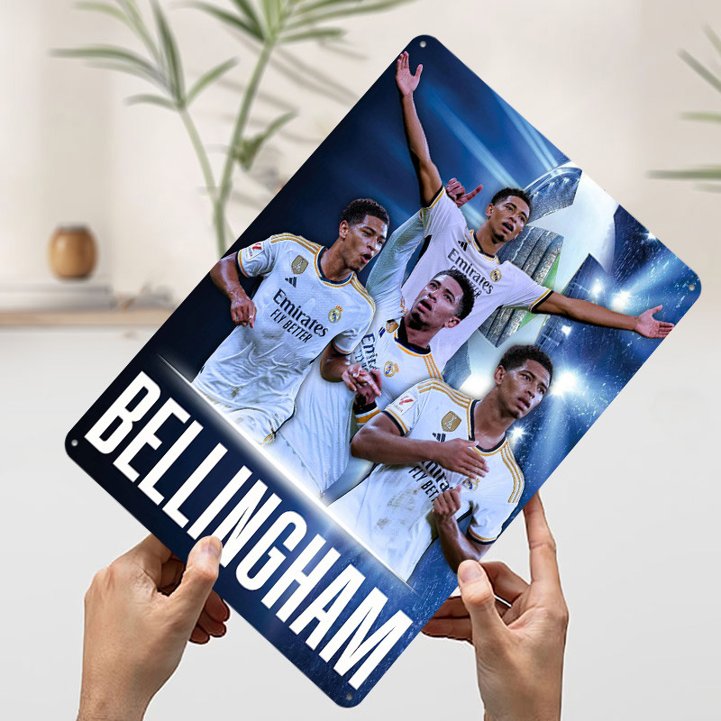 Bellingham Tinplate Poster Cus - Retro Poster Gaming review and price