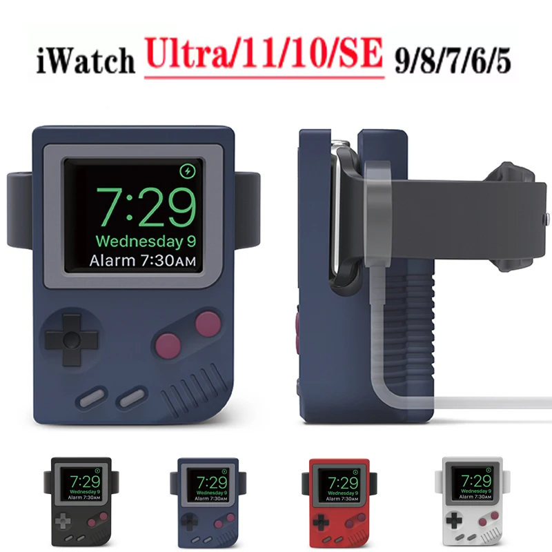 Silicone Holder for IWatch Cha - Retro Handheld Console review and price
