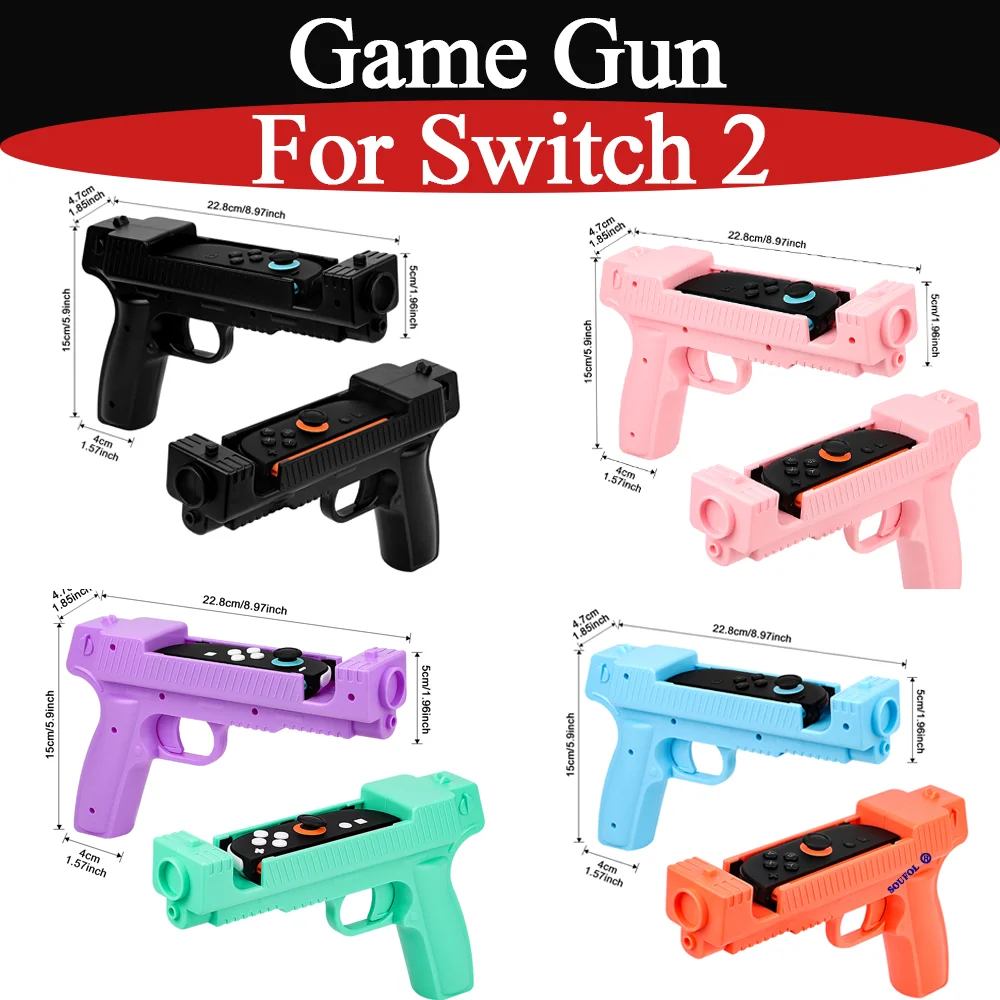 New 1Pair For Switch2 Wear-Res - Retro Gaming Gun review and price