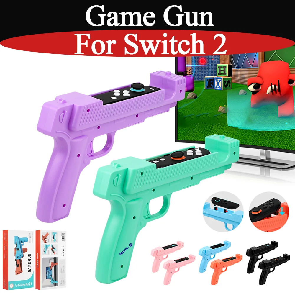 New 1Pair For Switch2 Wear-Res - Retro Gaming Gun review and price