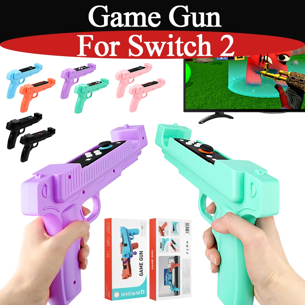 New 1Pair For Switch2 Wear-Res - Retro Gaming Gun review and price
