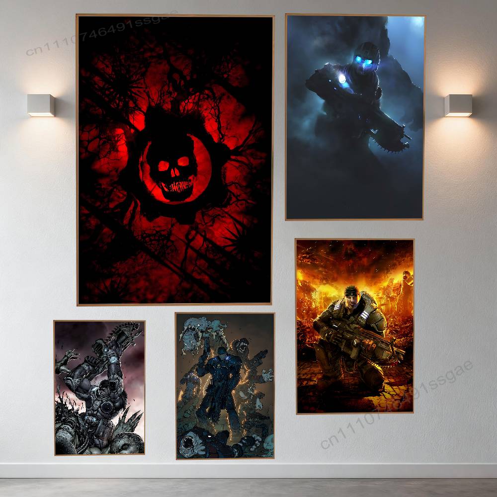 Game G-Gears of W-War Poster R - Retro Poster Gaming review and price