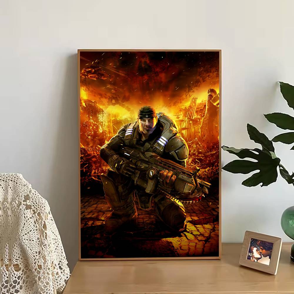 Game G-Gears of W-War Poster R - Retro Poster Gaming review and price