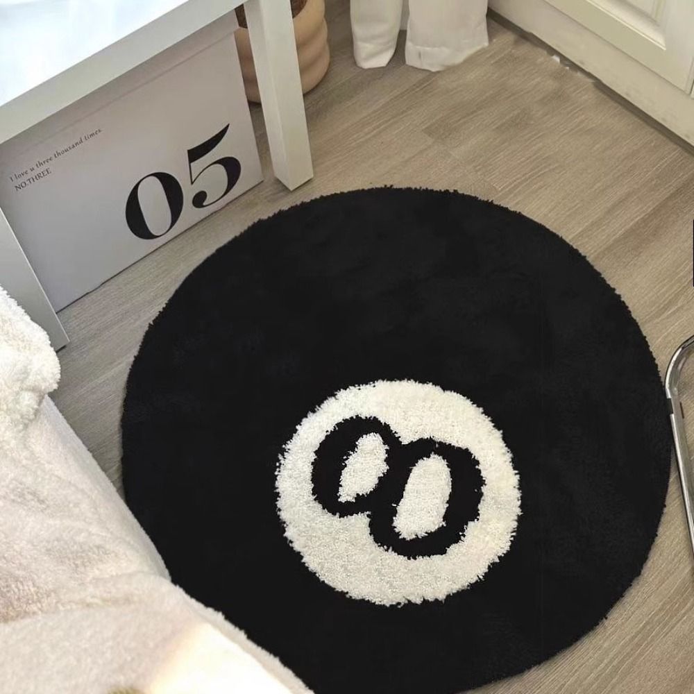 Creative 8 Ball Rug Indoor Hom - Retro Gaming Rug review and price