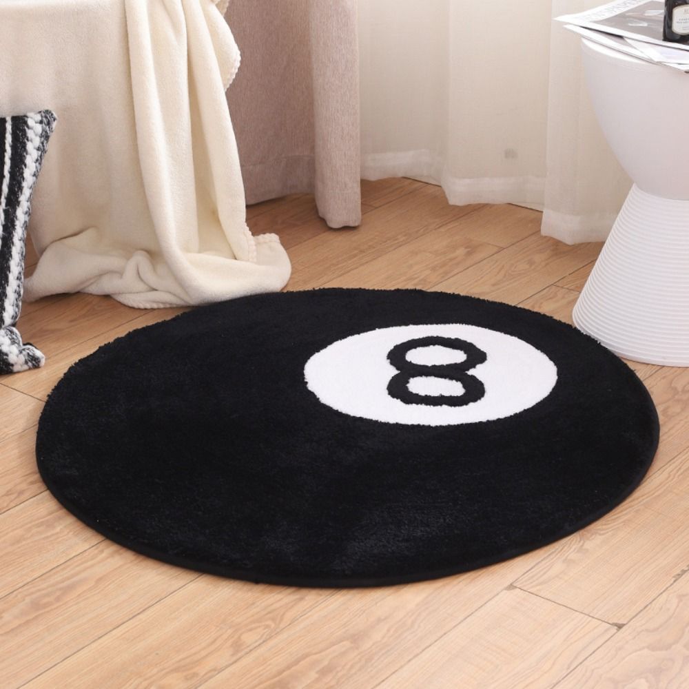 Creative 8 Ball Rug Indoor Hom - Retro Gaming Rug review and price
