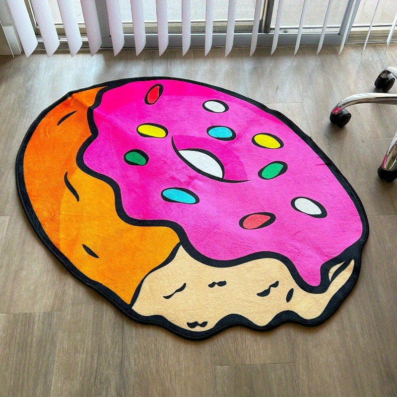 VIKAMA Donut Rug Noise-Reducin - Retro Gaming Rug review and price