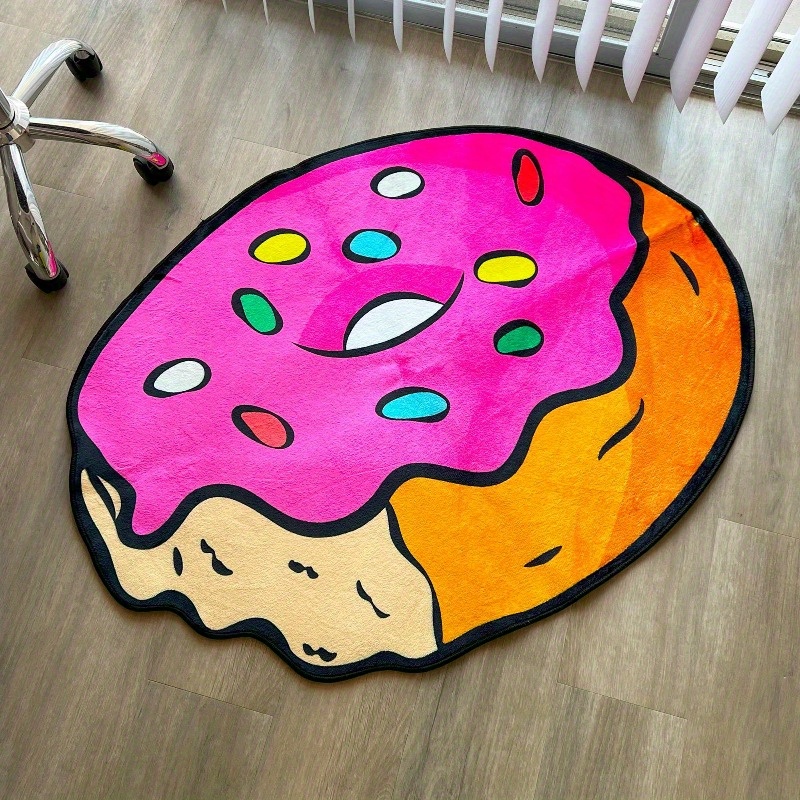 VIKAMA Donut Rug Noise-Reducin - Retro Gaming Rug review and price