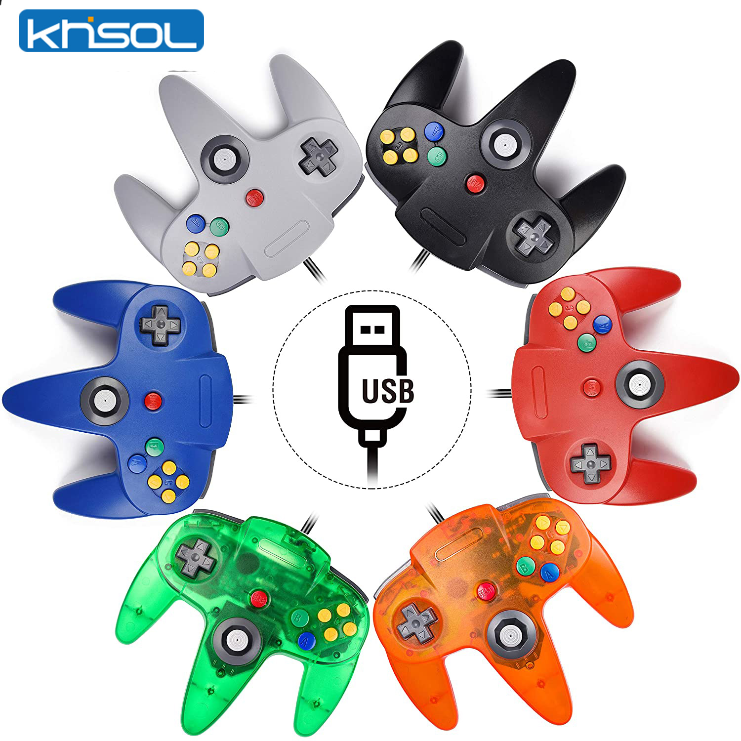 N64 Controller Classic USB Wir - Retro Gaming Os review and price