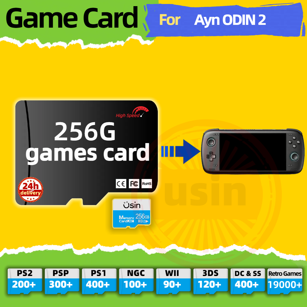 Game Card For Ayn Odin 2 Odin2 - Retro Gaming Download review and price