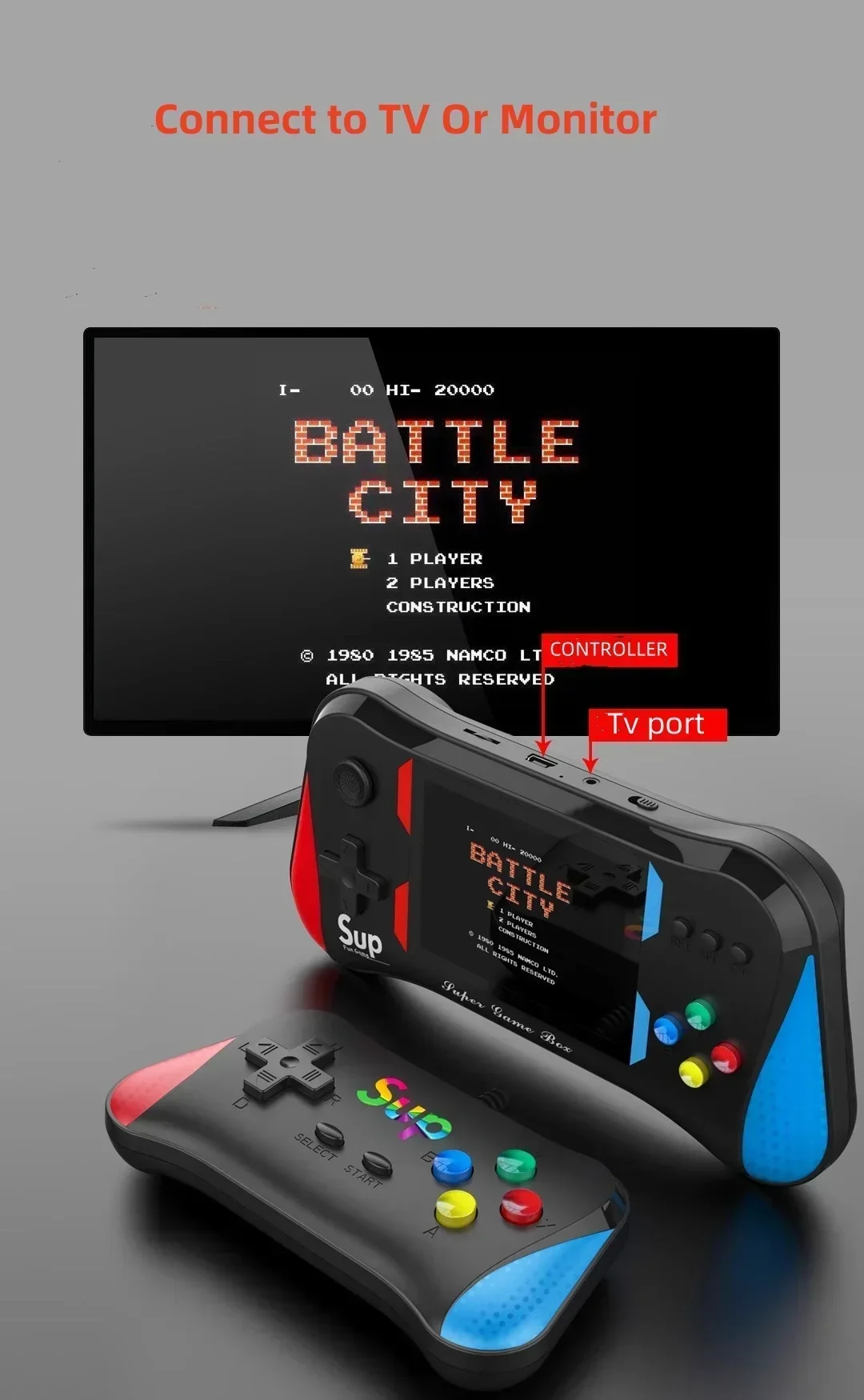 Children's Game Console Palm R - Retro Handheld Console review and price