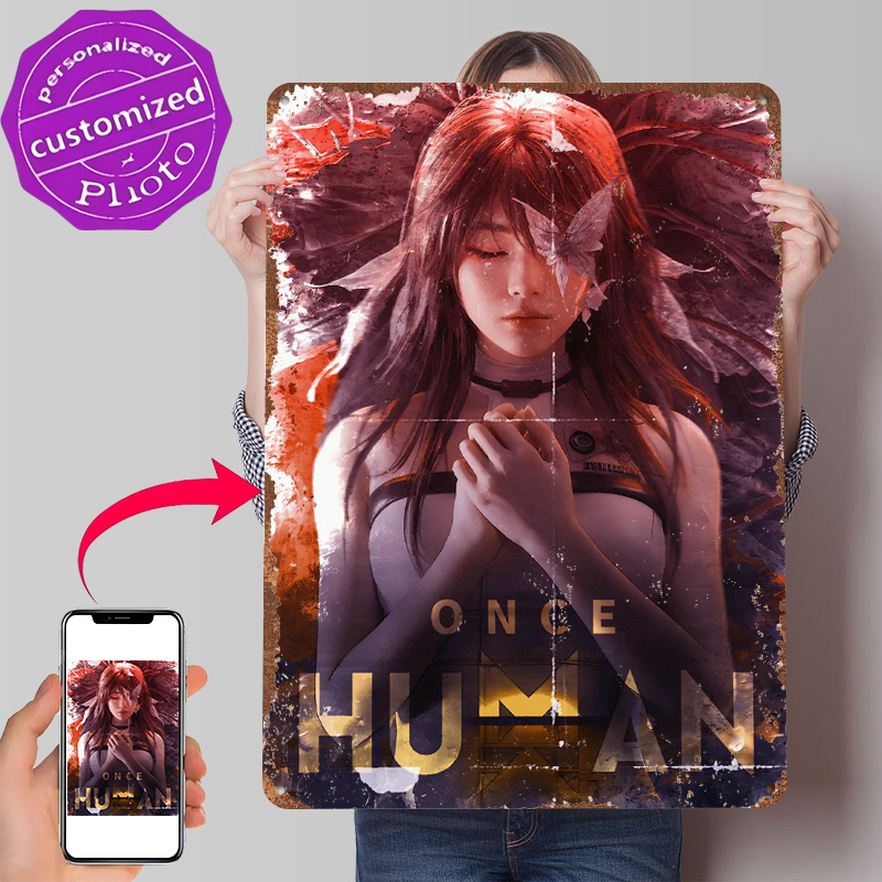 Once Human Digital Art Tin Pos - Retro Poster Gaming review and price