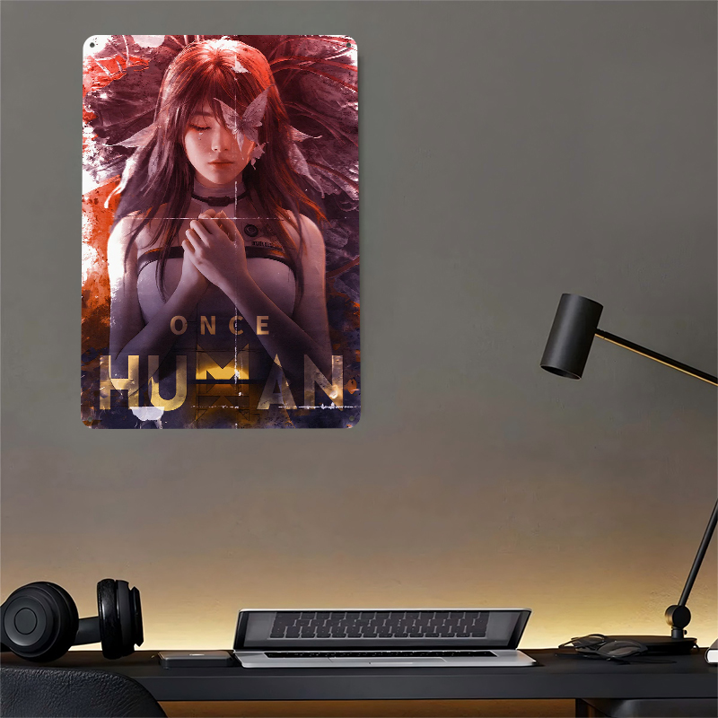 Once Human Digital Art Tin Pos - Retro Poster Gaming review and price