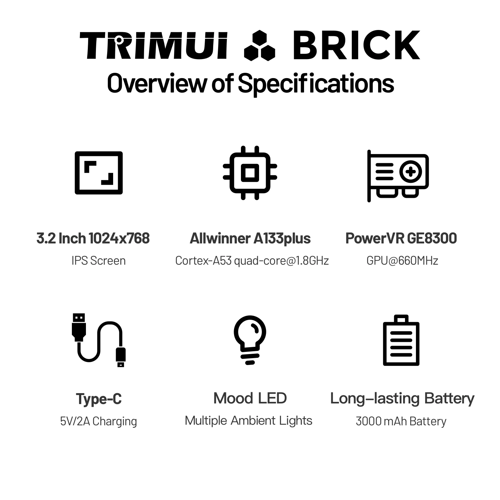TRIMUI BRICK Handheld Game Con - Retro Gaming Usb review and price