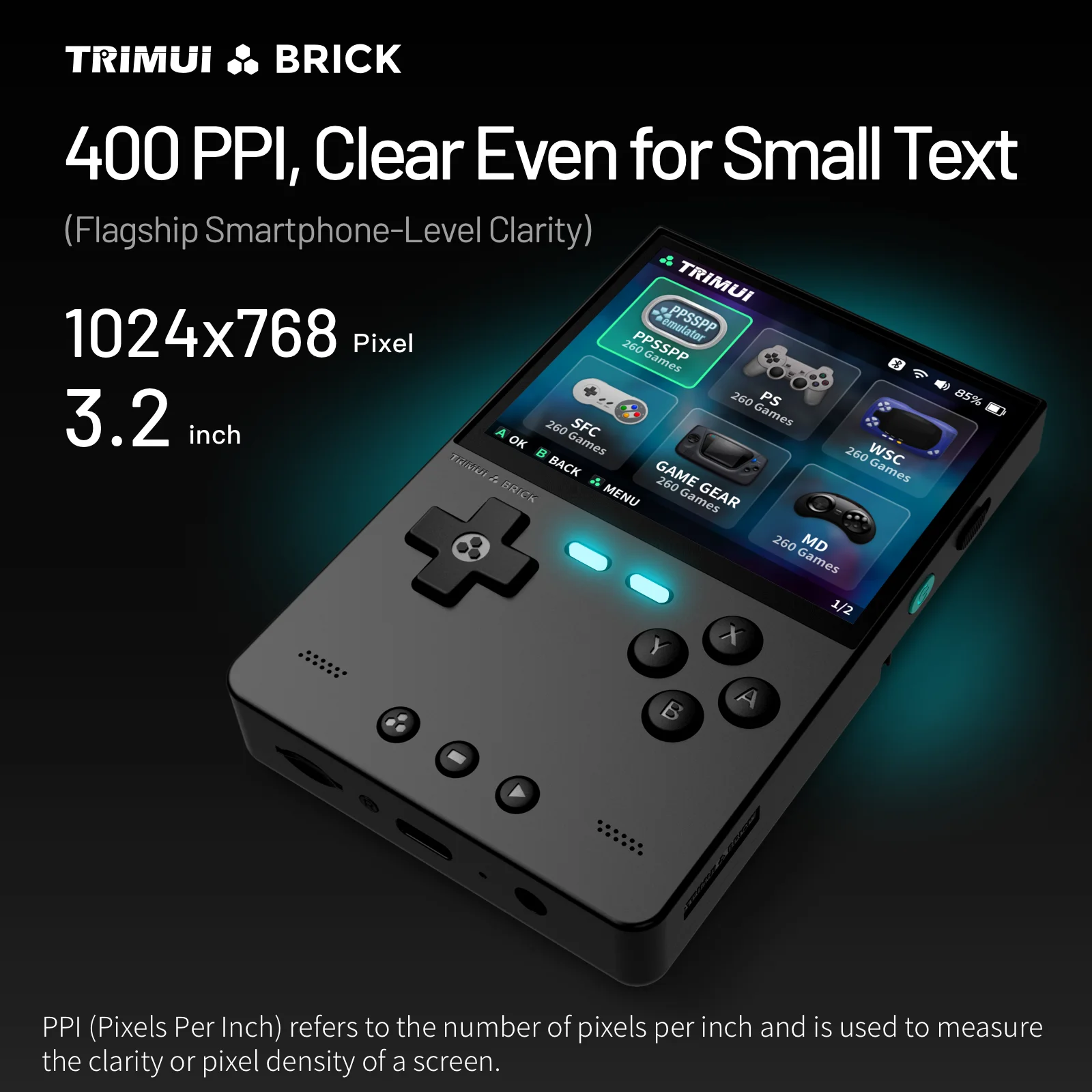 TRIMUI BRICK Handheld Game Con - Retro Gaming Usb review and price