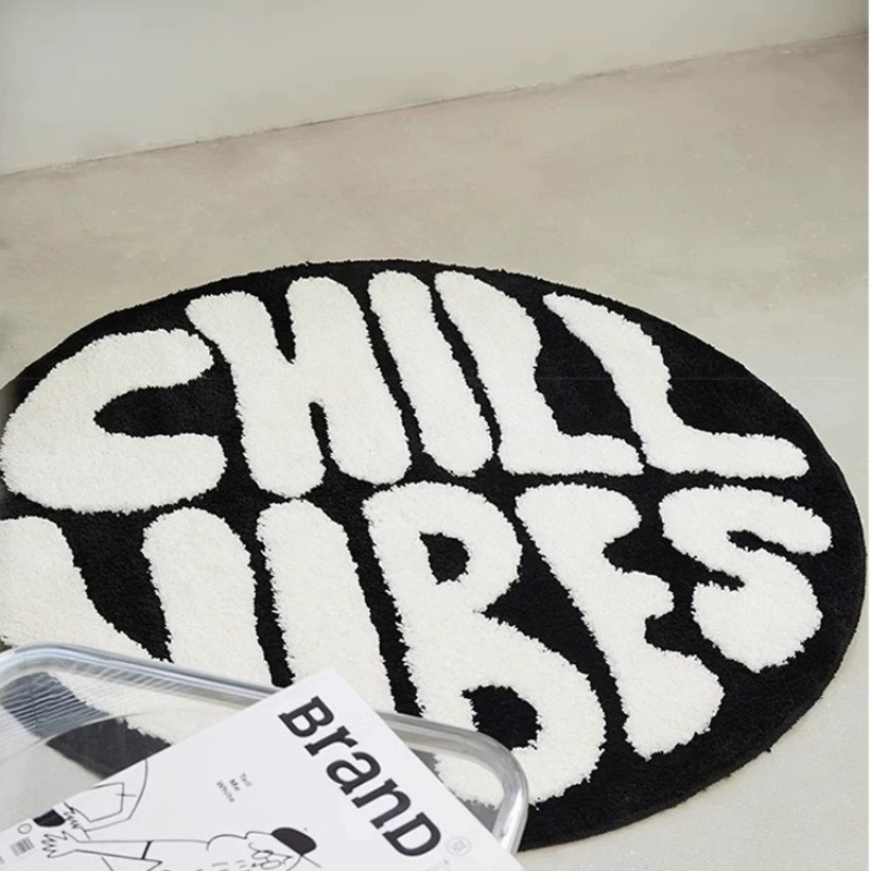 Black White Letter Bedroom Dec - Retro Gaming Rug review and price