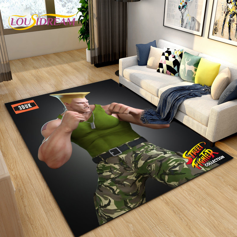 Retro Game Gamer Street Fighte - Retro Gaming Rug review and price