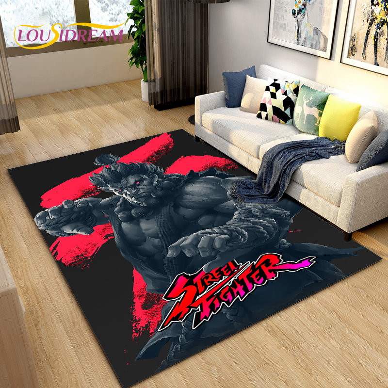 Retro Game Gamer Street Fighte - Retro Gaming Rug review and price