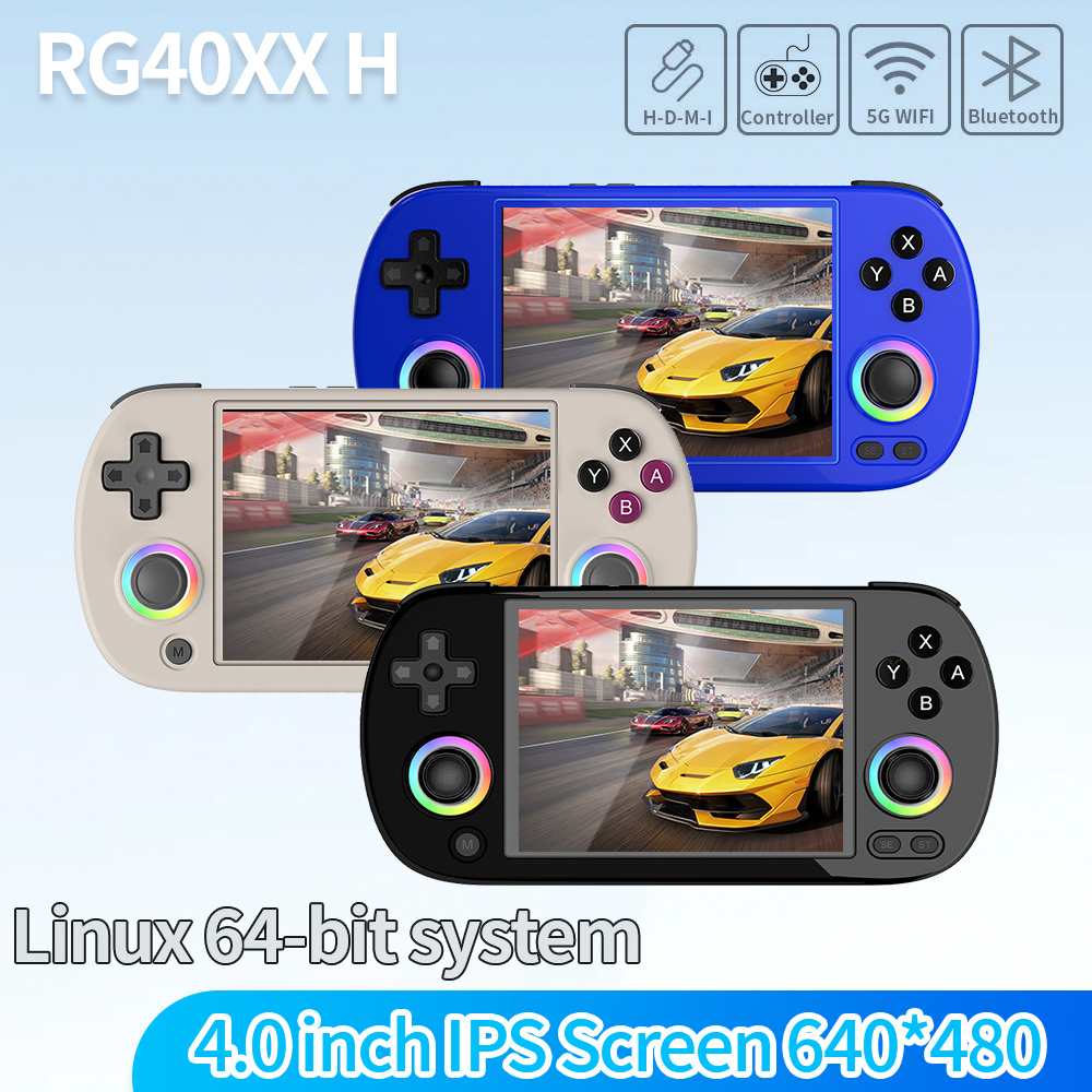 Anbernic RG40XXH 64-bit Linux  - Retro Gaming Anbernic review and price