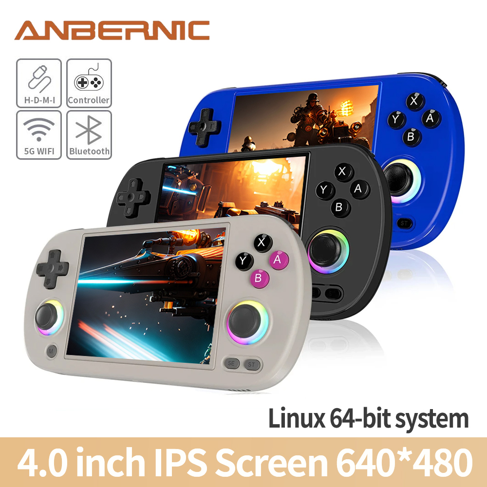 Anbernic RG40XXH 64-bit Linux  - Retro Gaming Anbernic review and price